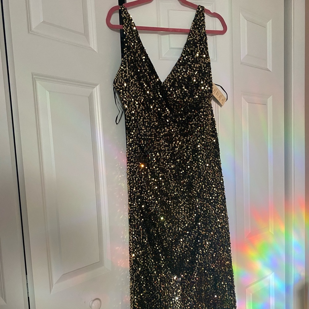 Long sequin dress